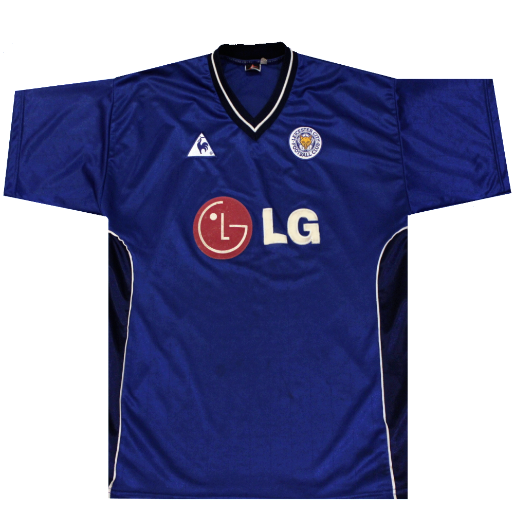 Leicester City 2002-2003 Home Football Shirt 