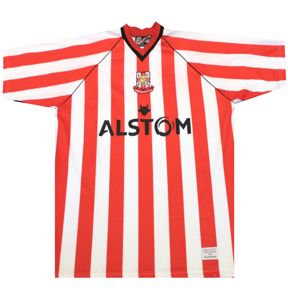 Lincoln City 2002-2003 Home Shirt (Excellent) XL