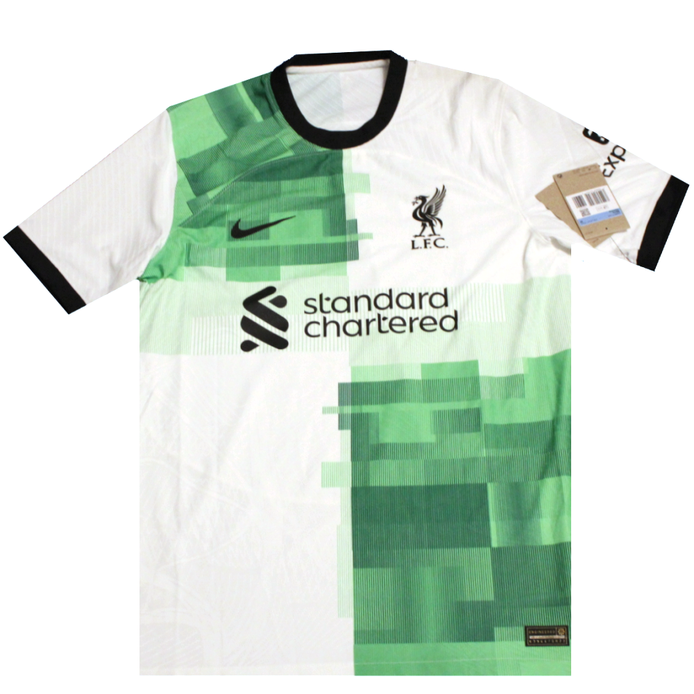 Liverpool 2023-2024 AUTHENTIC Away Football Shirt 