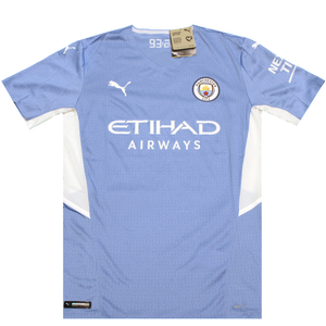 Manchester City 2021-2022 Home Football Shirt