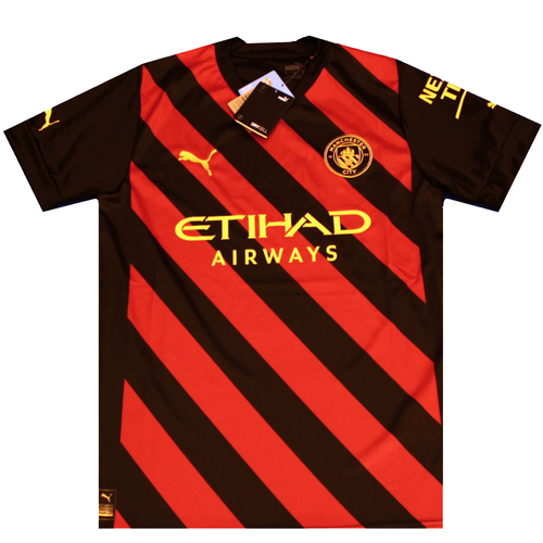 Manchester City 2022-2023 Away Authentic Football Shirt