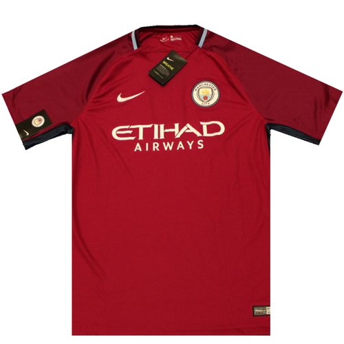 Manchester City 2017-2018 Away Football Shirt