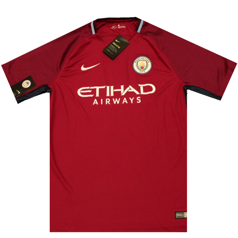 Manchester City 2017-2018 Away Football Shirt