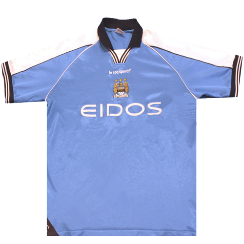 Manchester City 1999-2002 Home Football Shirt