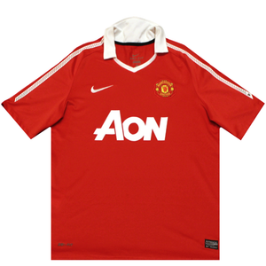 Manchester United 2010-2012 Home Football Shirt