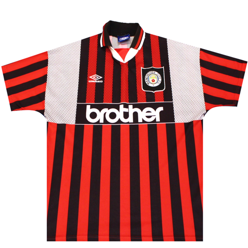 Manchester City 1994-1995 Away Football Shirt 