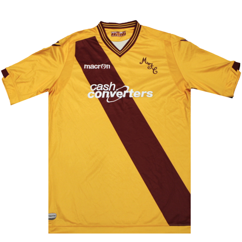 Motherwell 2015-2016 Home Football Shirt