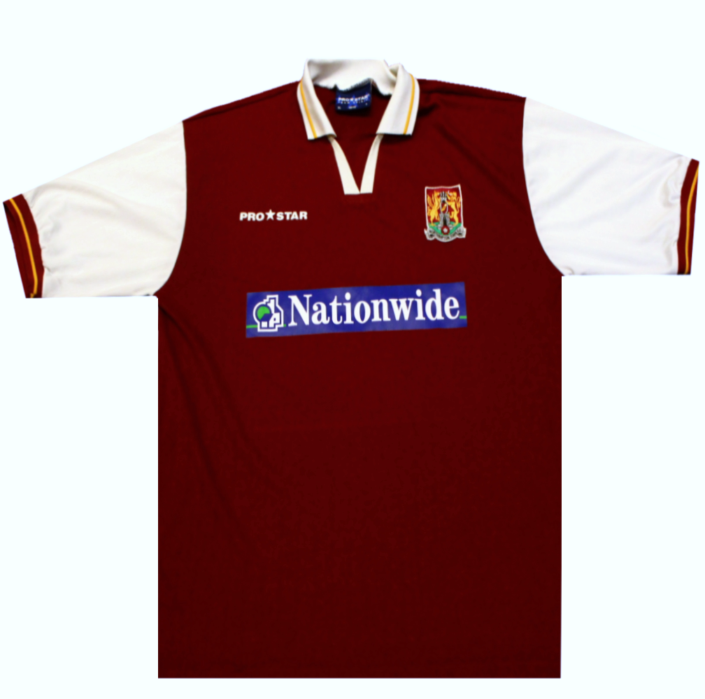 Northampton Town 1999-2000 Home Football Shirt 