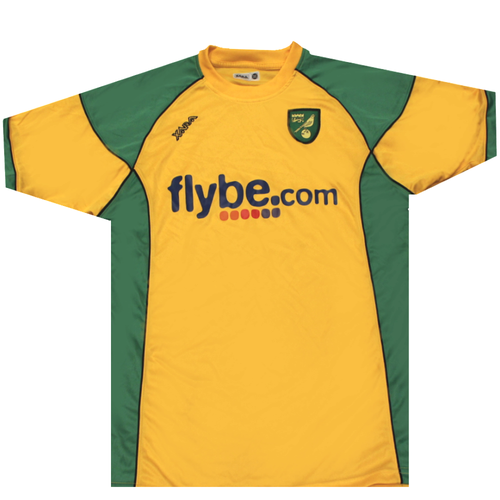 Norwich City 2006-2007 Home Football Shirt