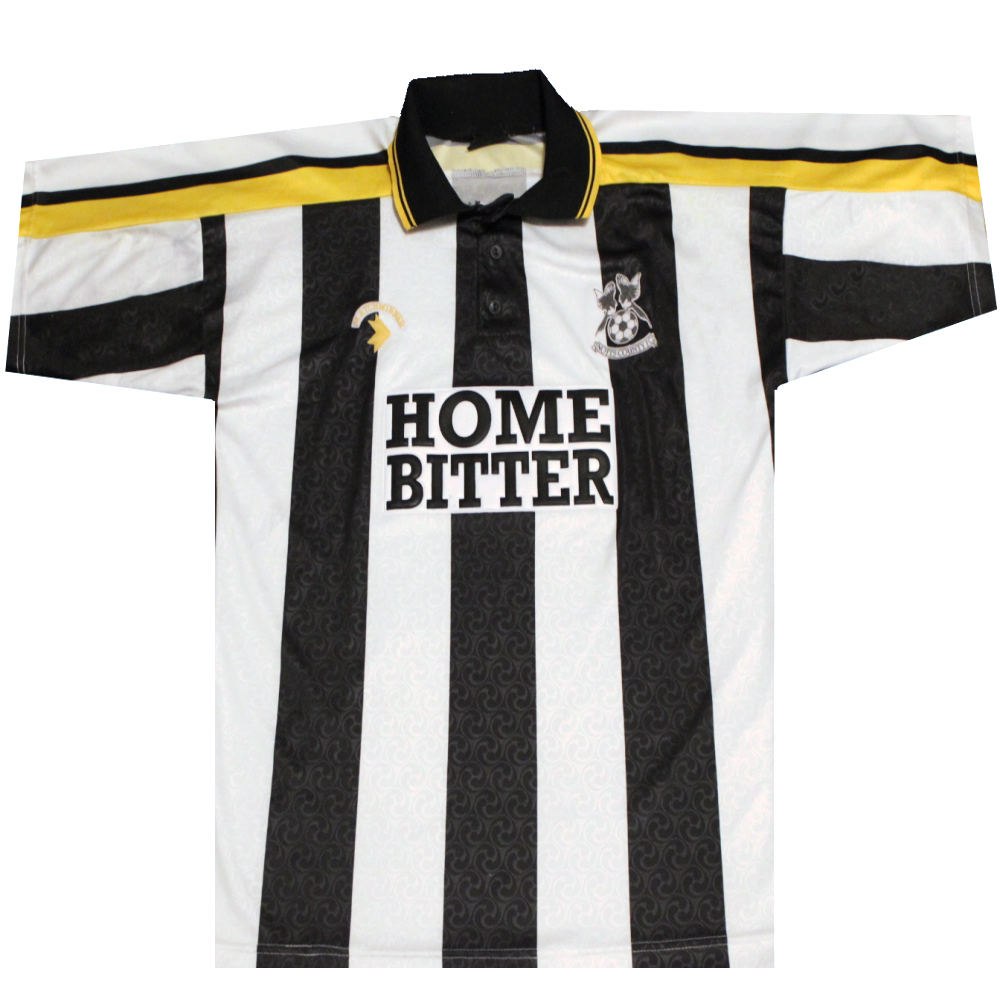 Notts County 1991-1992 Home Football Shirt