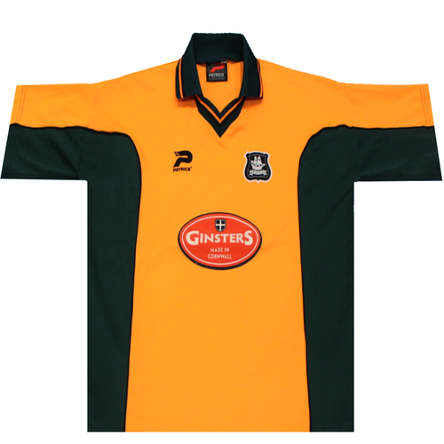 Plymouth Argyle 2002-2003 Away Football Shirt 