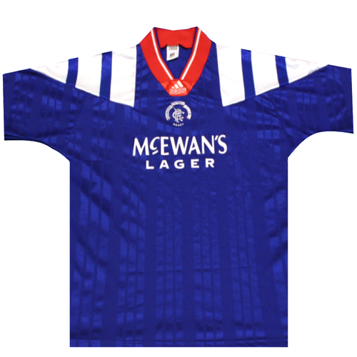 Rangers 1992-1994 Home Football Shirt