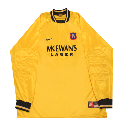 Rangers 1997-1998 Goalkeeper Football Shirt