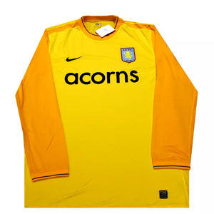 Aston Villa 2009-2010 Goalkeeper Shirt Player Spec (BNWT) XXL