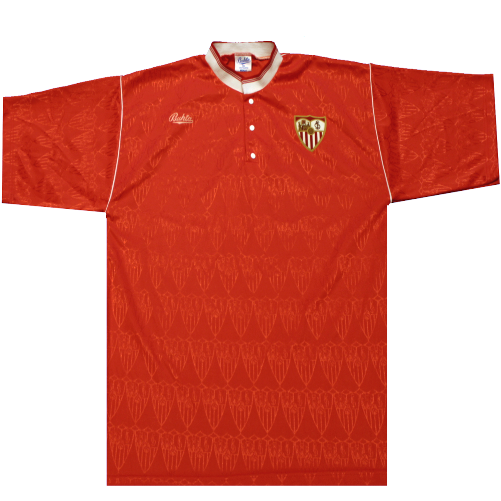 Sevilla 1990-1991 Away Football Shirt 