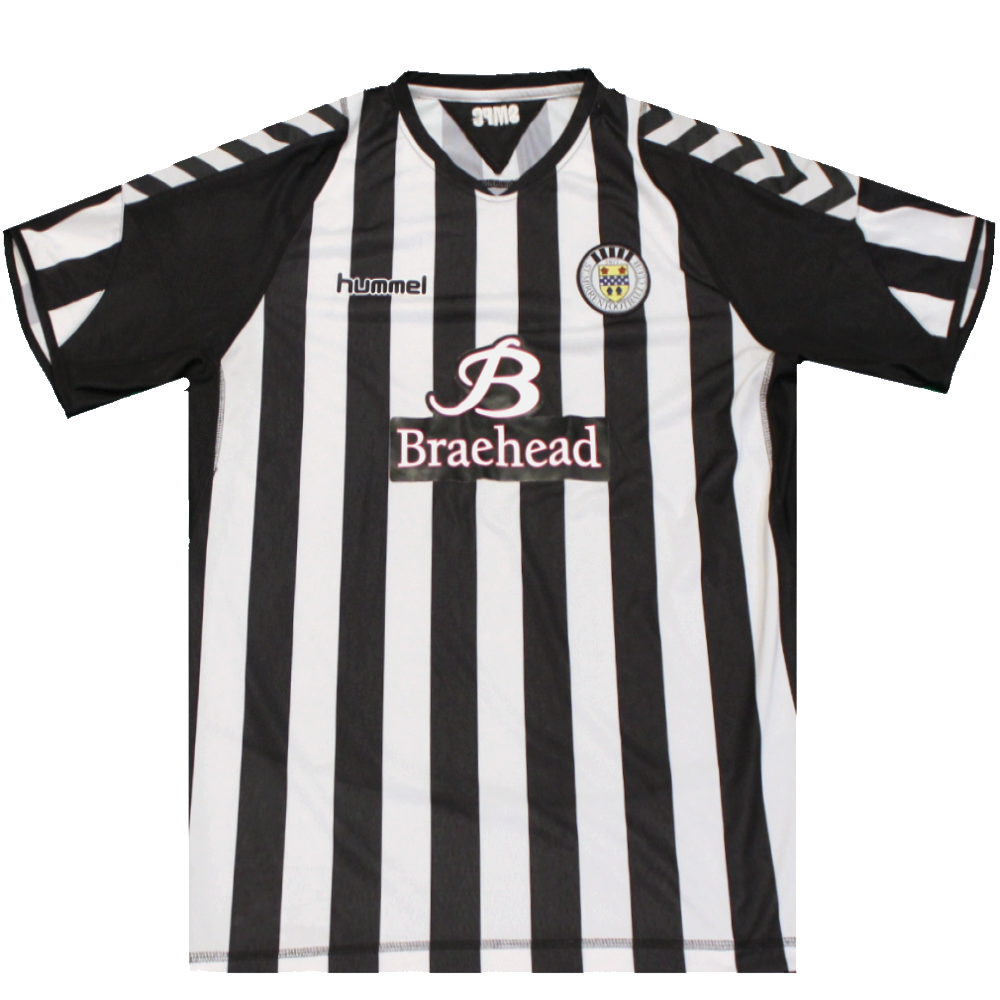 St Mirren 2010-2011 Home Football Shirt