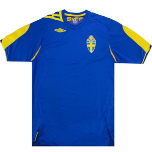 Sweden 2006-08 Away Football Shirt 