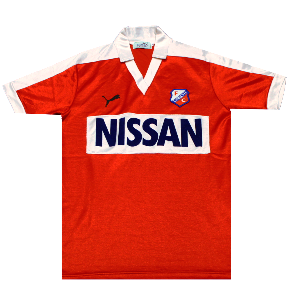 FC Utrecht 1983-1985 Home Football Shirt 