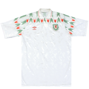 Wales 1990-1992 Away Football Shirt