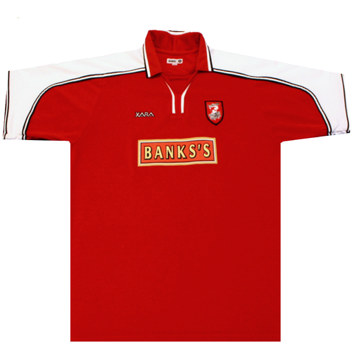 Walsall 2002-2003 Away Football Shirt 