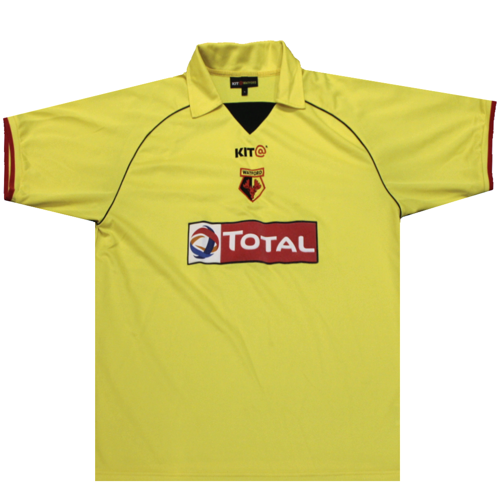 Watford 2003-2005 Home Football Shirt
