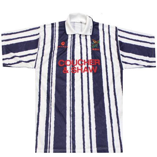 West Bromwich Albion 1993-1994 Home Football Shirt 
