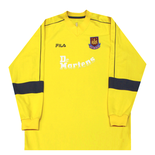 West Ham United 2001-2002 Goalkeeper Football Shirt 