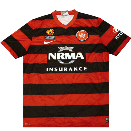 Western Sydney Wanderers 2015-2016 Home Football Shirt