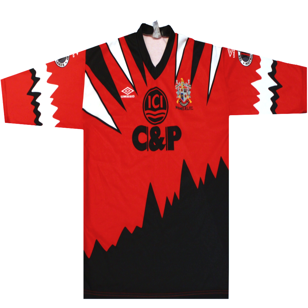 Widnes 1990-1992 Rugby League Shirt (Excellent) XL