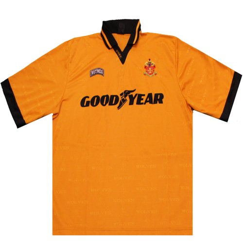 Wolverhampton Wanderers 1995-1996 Home Football Shirt