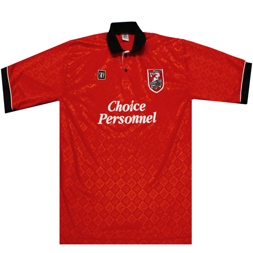 Walsall 1995-1996 Home Football Shirt 