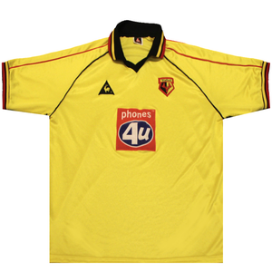 Watford 1999-2000 Home Shirt (Excellent) XL