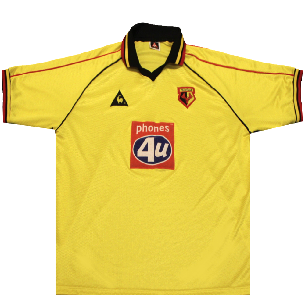 Watford 1999-2000 Home Shirt (Excellent) XL