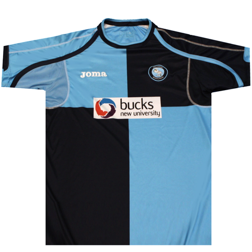 Wycombe Wanderers 2009-2011 Home Football Shirt