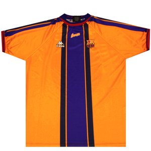 Barcelona 1997-1998 Away Football Shirt