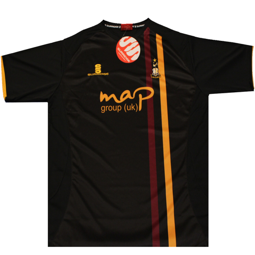 Bradford City 2009-2010 Away Football Shirt 