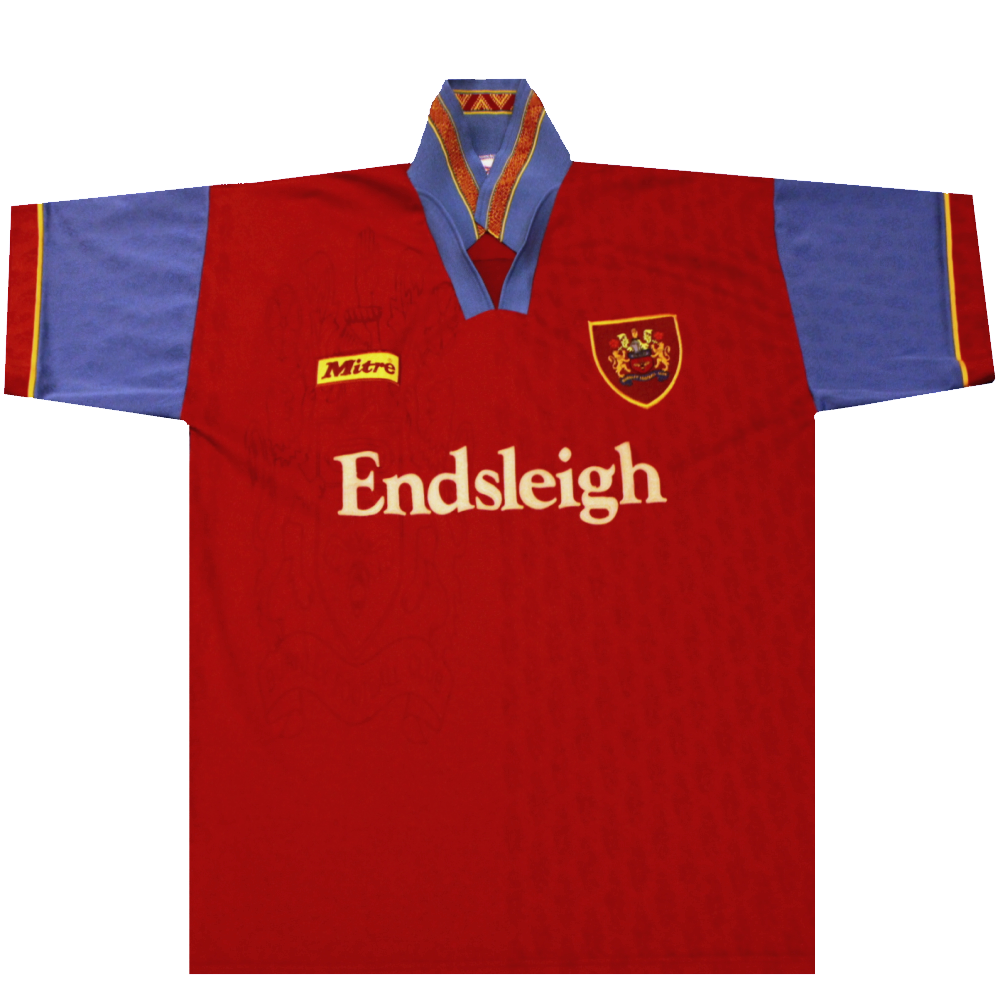 Burnley 1995-1996 Home Football Shirt