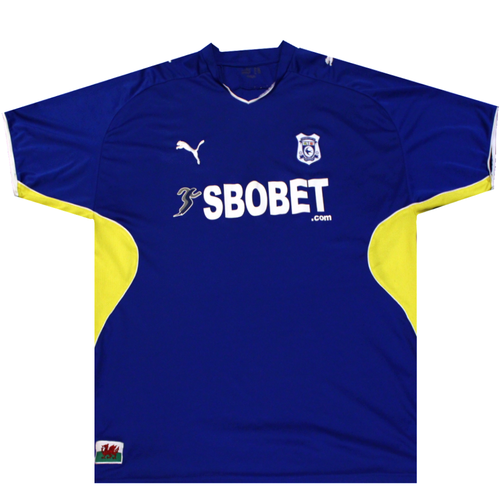 Cardiff City 2009-2010 Home Football Shirt 