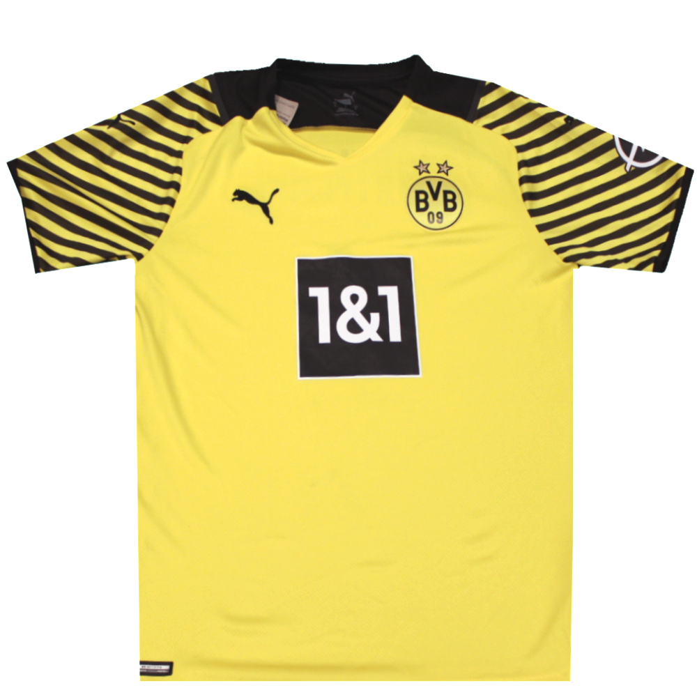 Borussia Dortmund 2021-2022 Home Football Shirt
