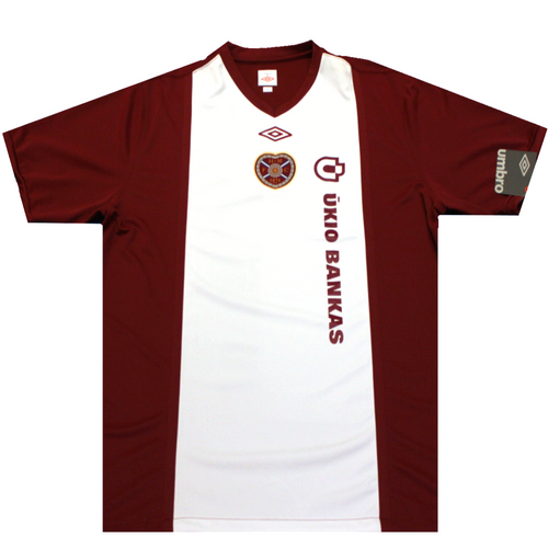 Hearts 2010-2011 Home Football Shirt 