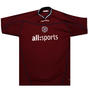 Hearts 2002-2003 Home Football Shirt