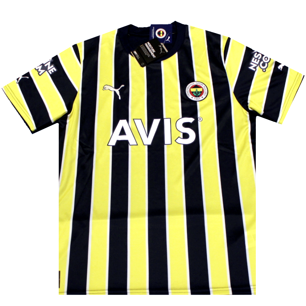 Fenerbahce 2022-2023 Home Football Shirt