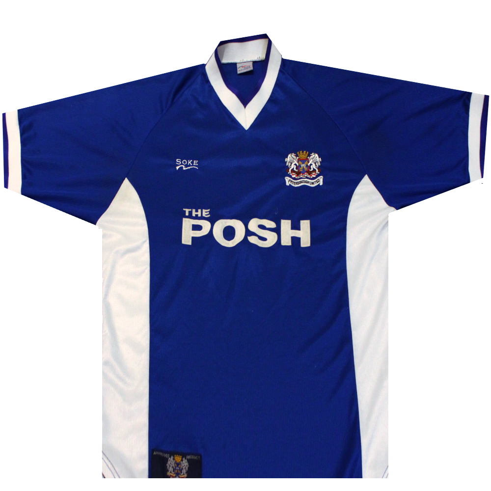 Peterborough United 1999-2000 Home Football Shirt 