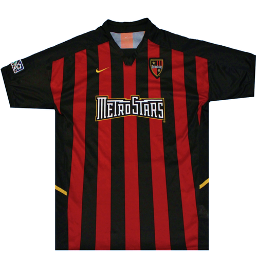 New York Metrostars 2003-2004 Home Football Shirt 