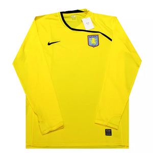 Aston Villa 2008-2009 Goalkeeper Shirt Player Spec