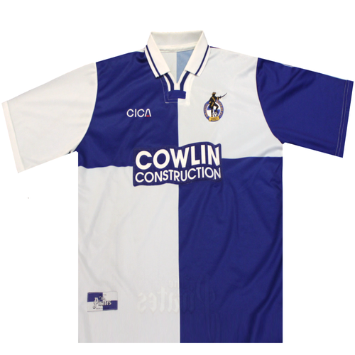 Bristol Rovers 1997-1998 Home Football Shirt 