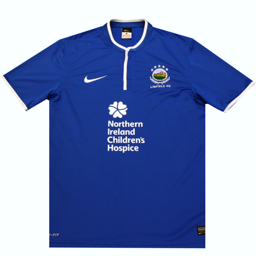 Linfield 2013-2014 Home Football Shirt