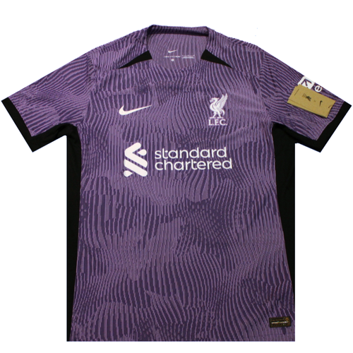 Liverpool 2023-2024 AUTHENTIC Away Football Shirt