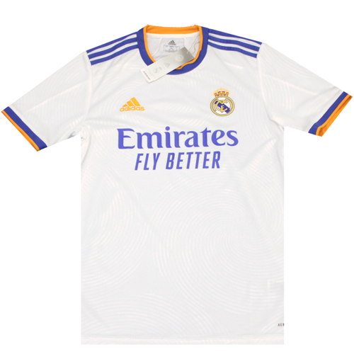 Real Madrid 2021-2022 Home Football Shirt