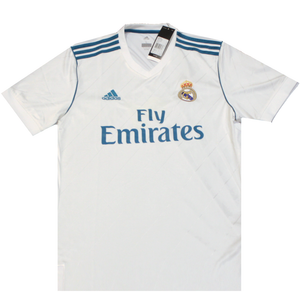 Real Madrid 2017-2018 Home Football Shirt